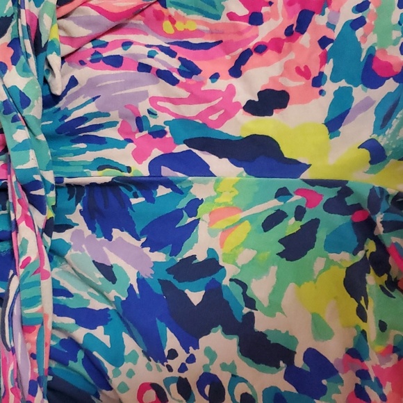 Lilly Pulitzer Madilyn Romper in Dive In - Picture 4 of 6